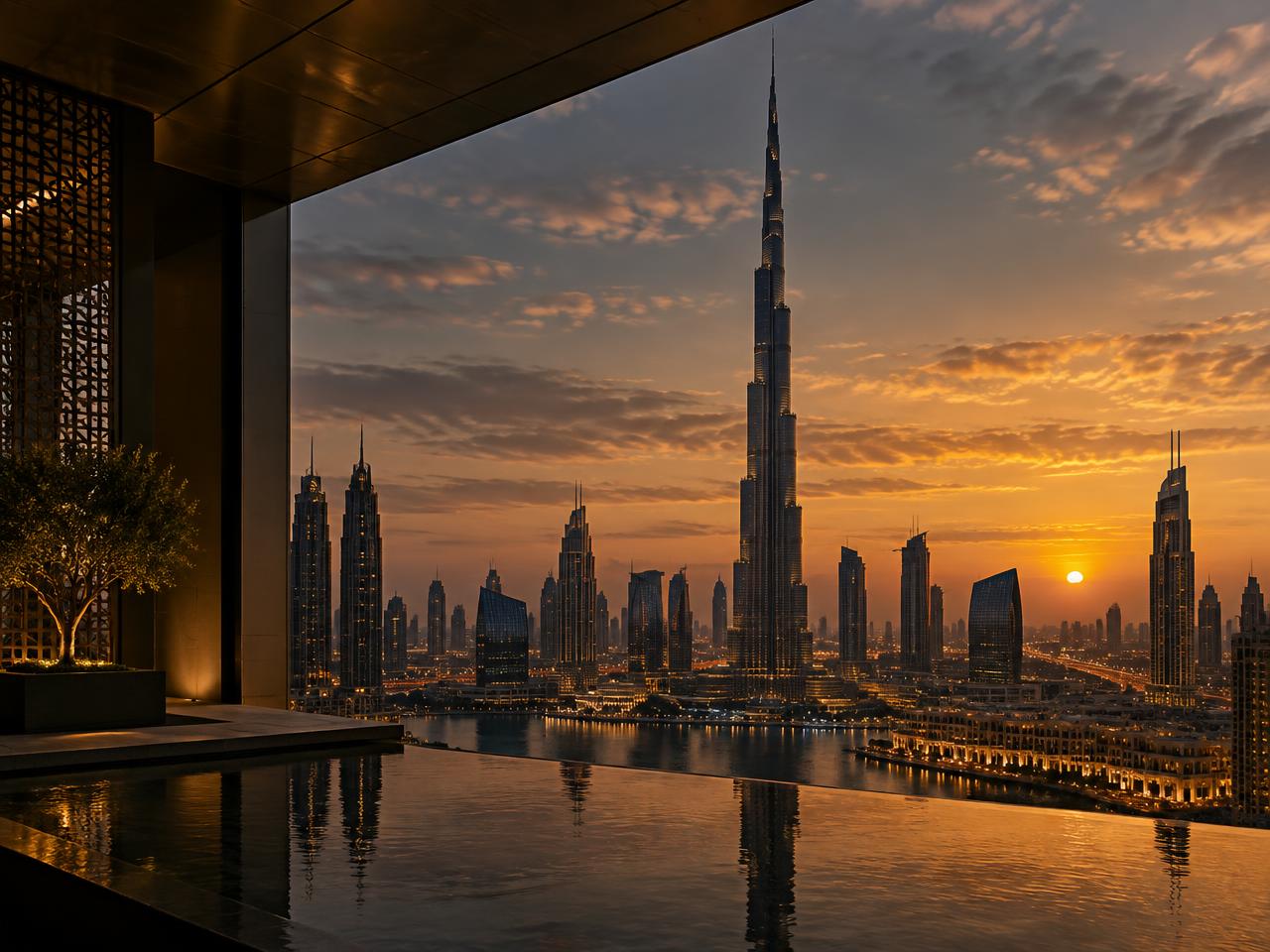 Editorial travel view representing Dubai as a sample trip destination